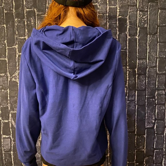 Woman Blue Hoodie - Picture 4 of 4